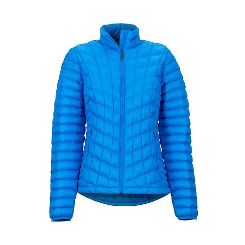 Marmot Featherless Jackets - Womens Down Jacket Blue CA7598401 Canada